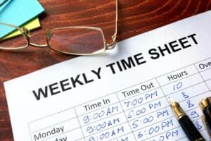 Weekly Time sheet